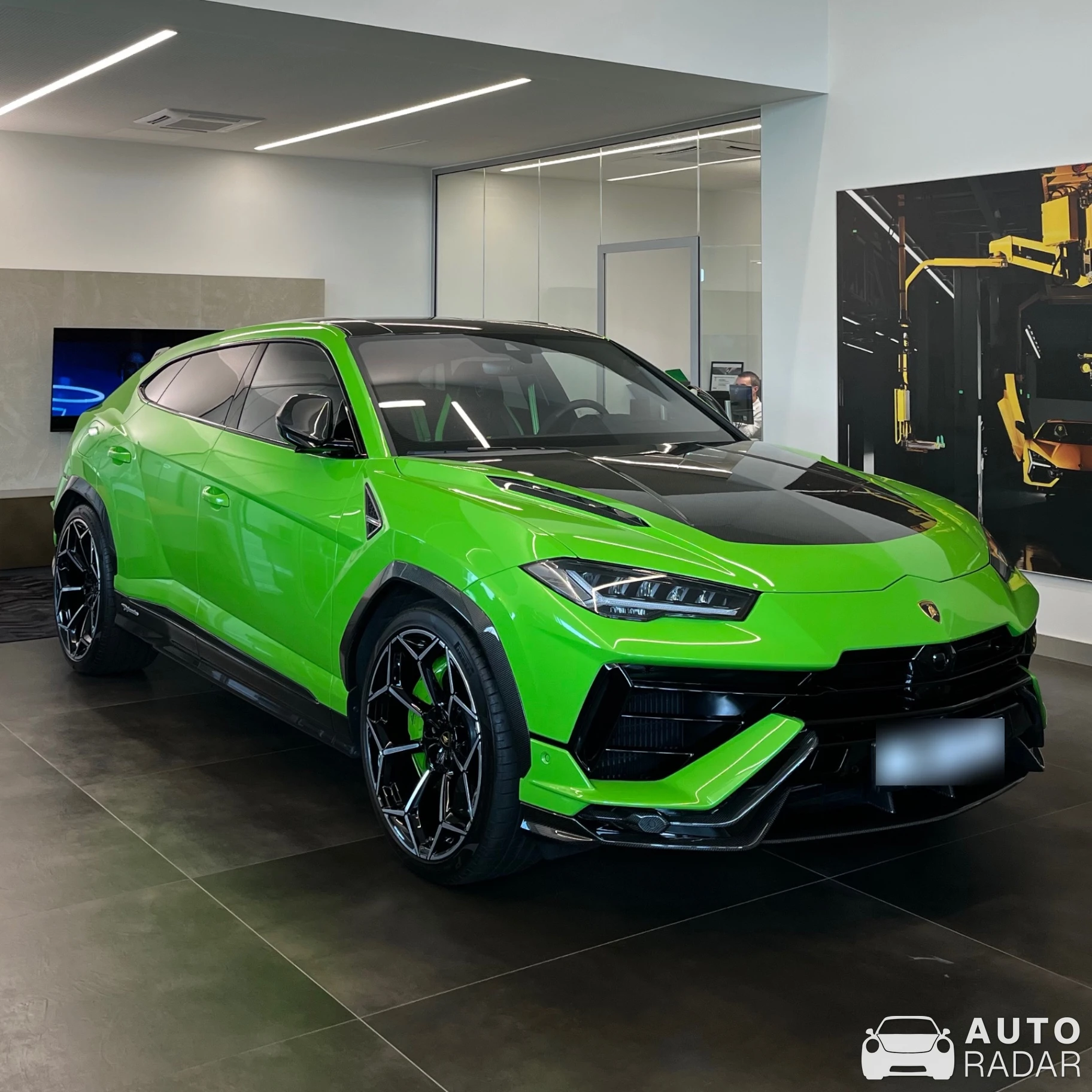 Lamborghini Urus Performante spotted in Warsaw, Poland