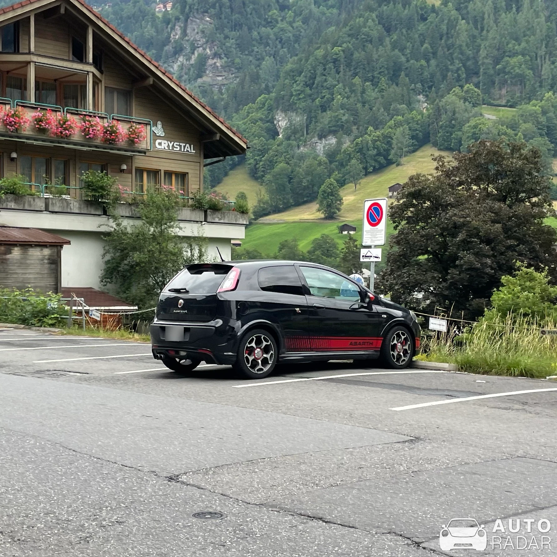 Abarth Punto Supersport spotted in Interlaken
