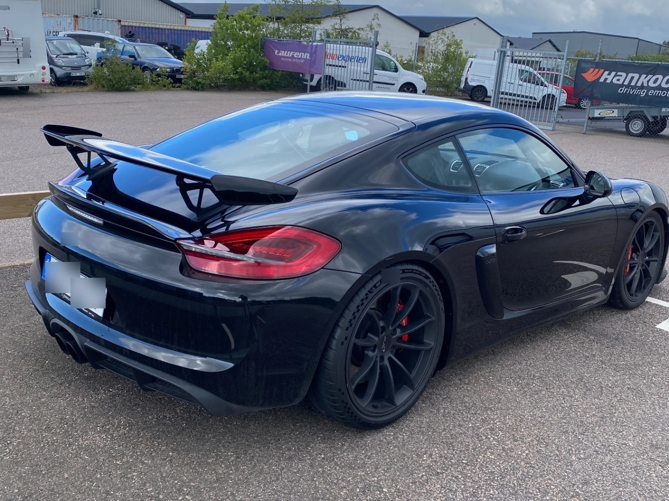 Porsche 981 Cayman GT4 spotted in Ystad, Sweden