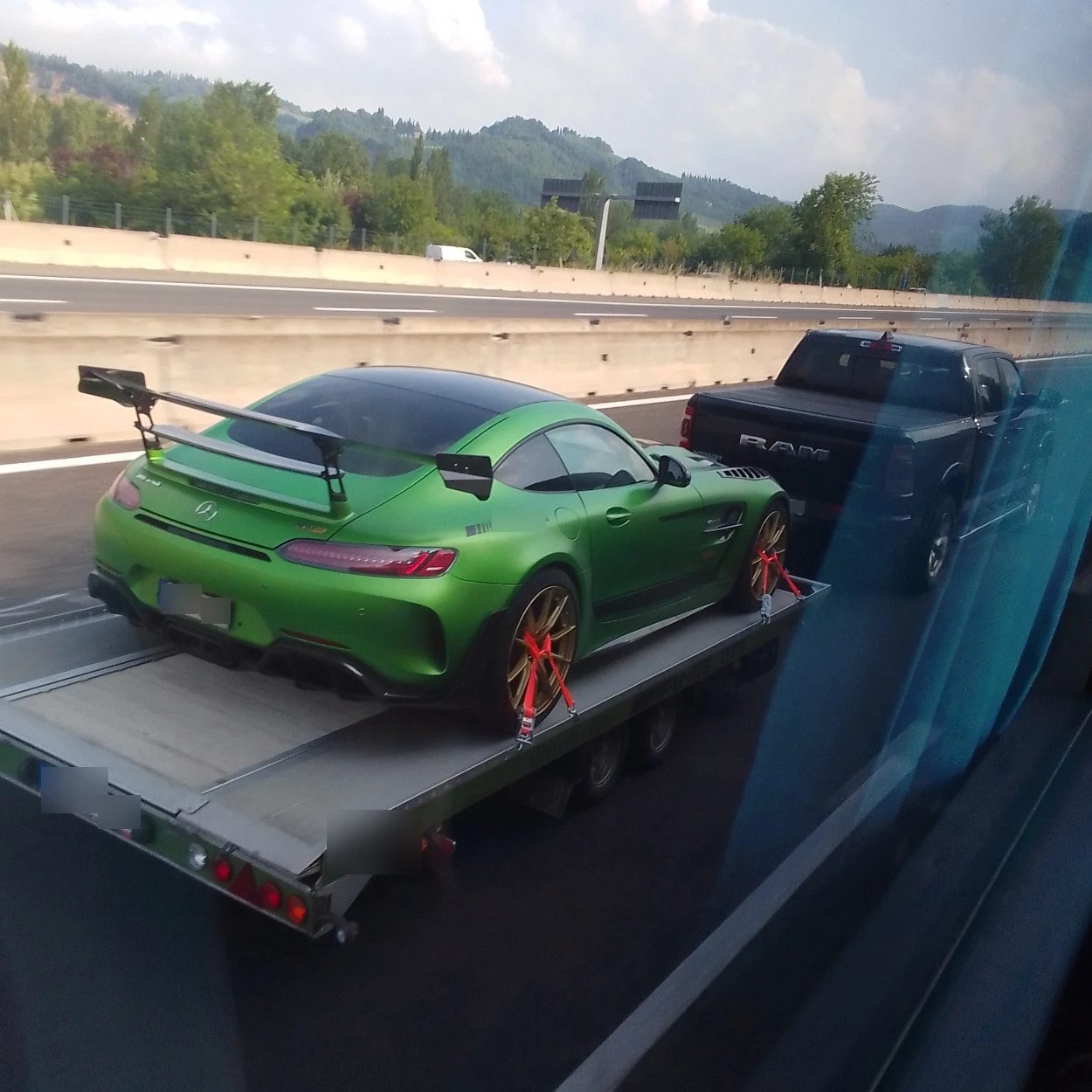 Mercedes-AMG GT S C190 spotted in Bologna, Italia
