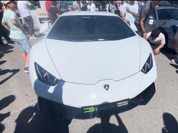 Lamborghini Huracán spotted in Melikgazi, Türkiye