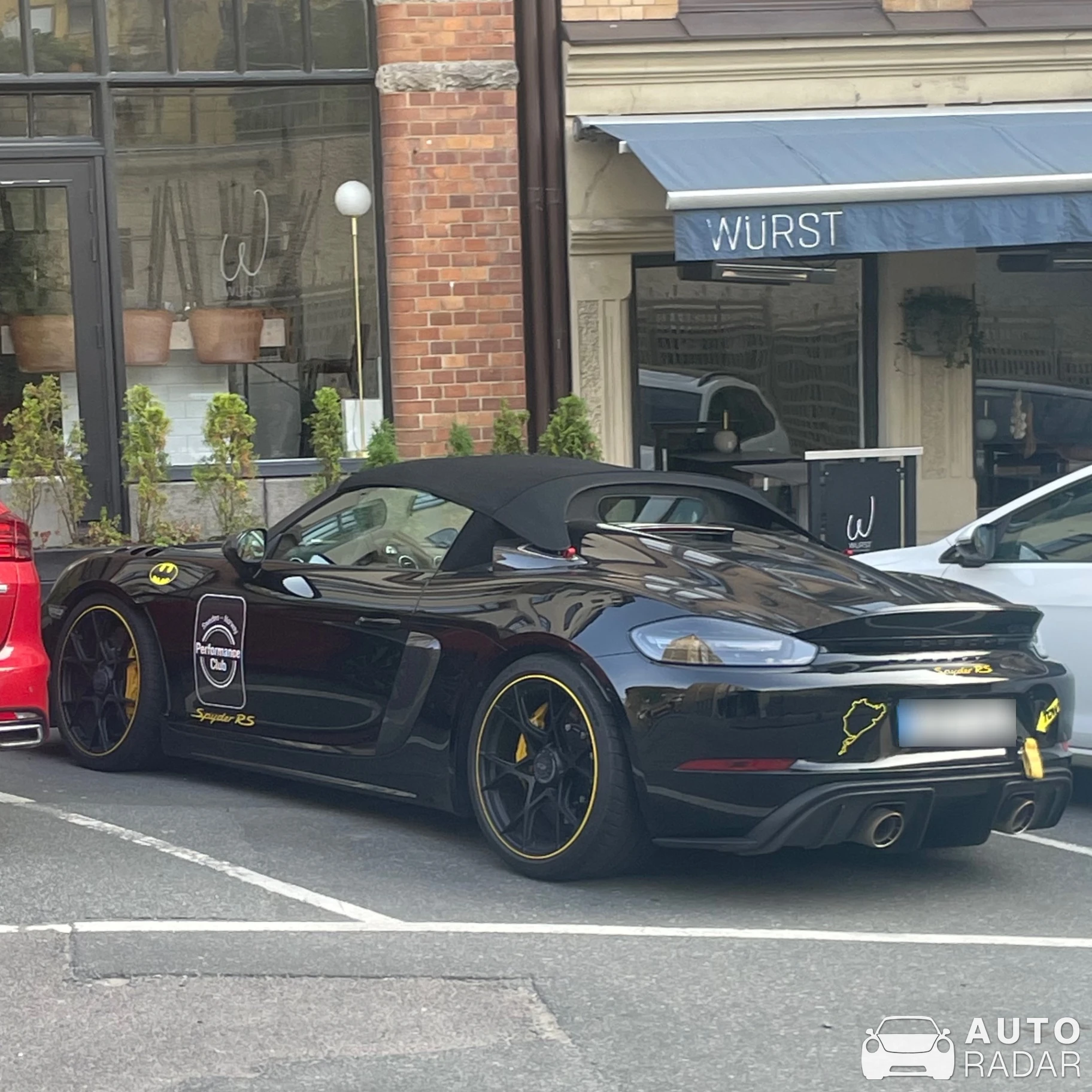 Porsche 718 Spyder RS spotted in Olivedal, Sverige