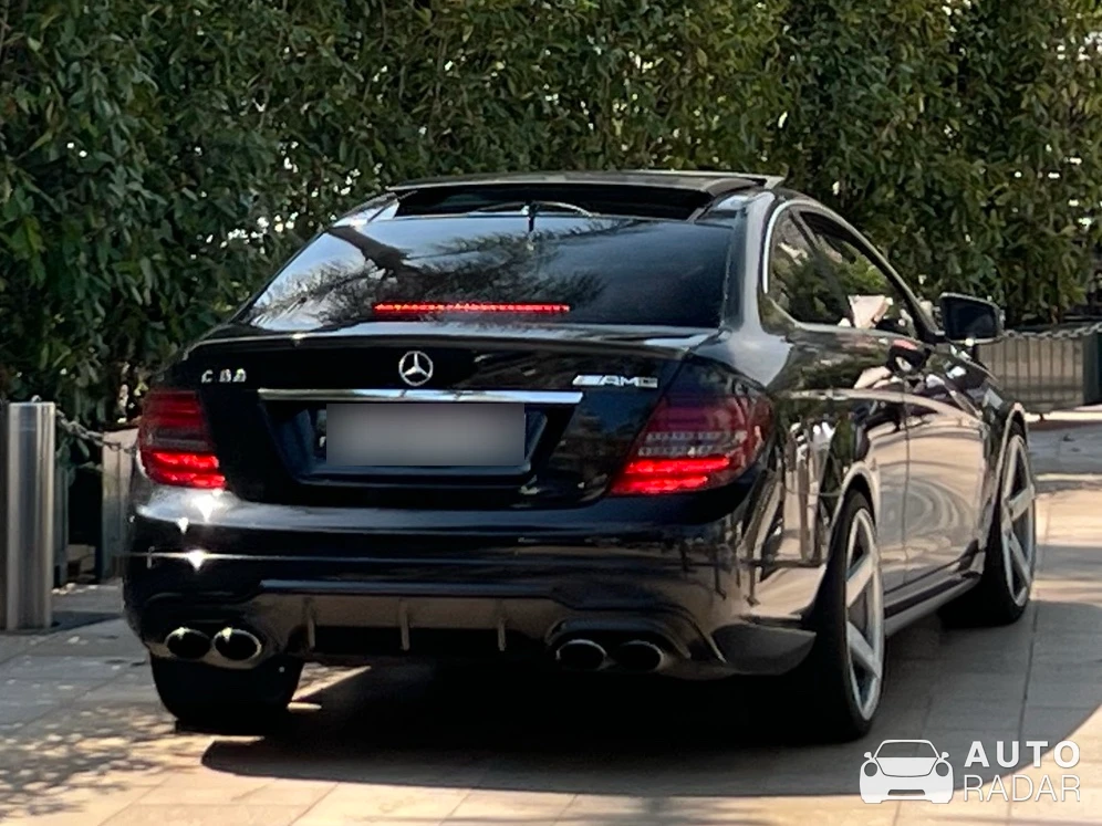 Mercedes-AMG C 63 Coupé W204 spotted in Monaco