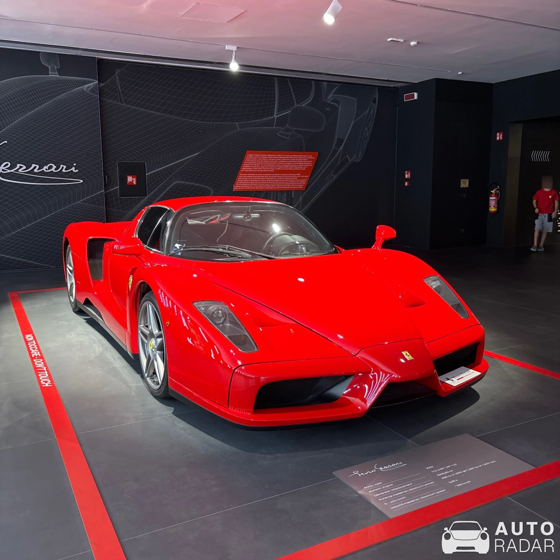 Ferrari Enzo Ferrari spotted in Maranello, Italy
