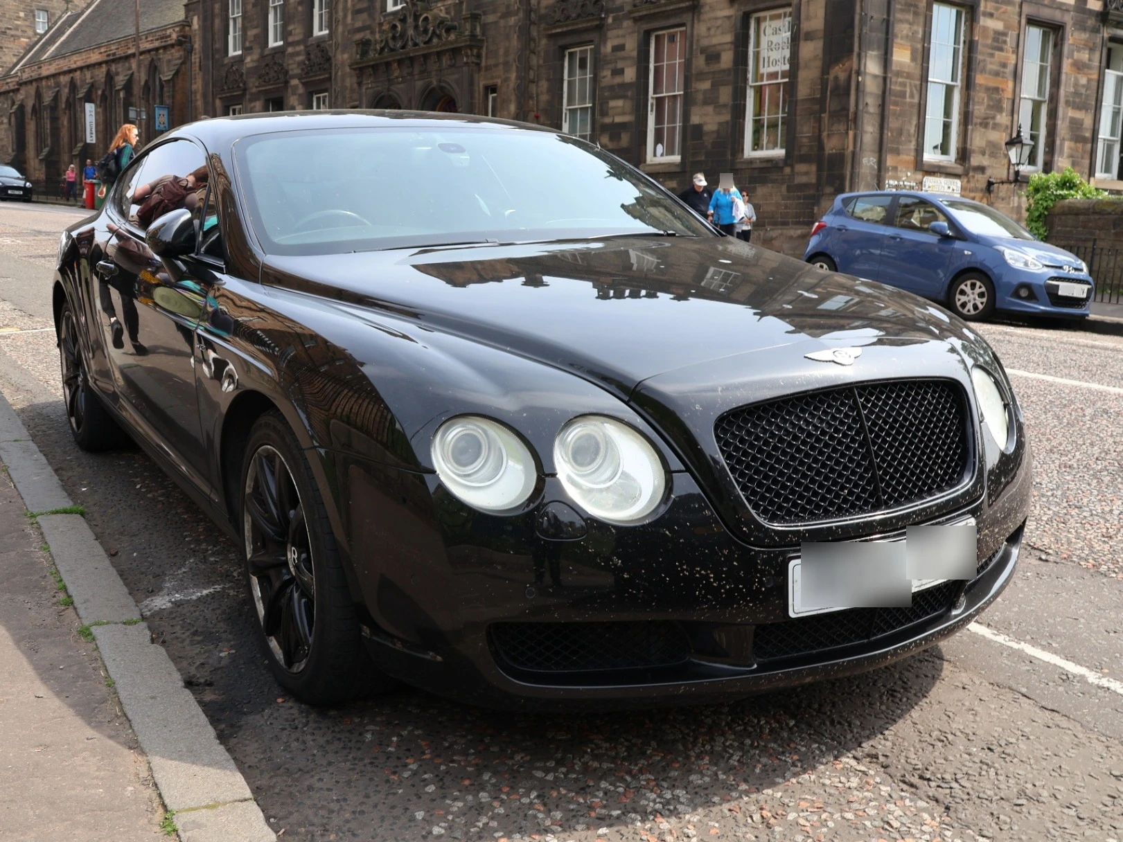 Bentley Continental GT  spotted in Edinburgh, United Kingdom