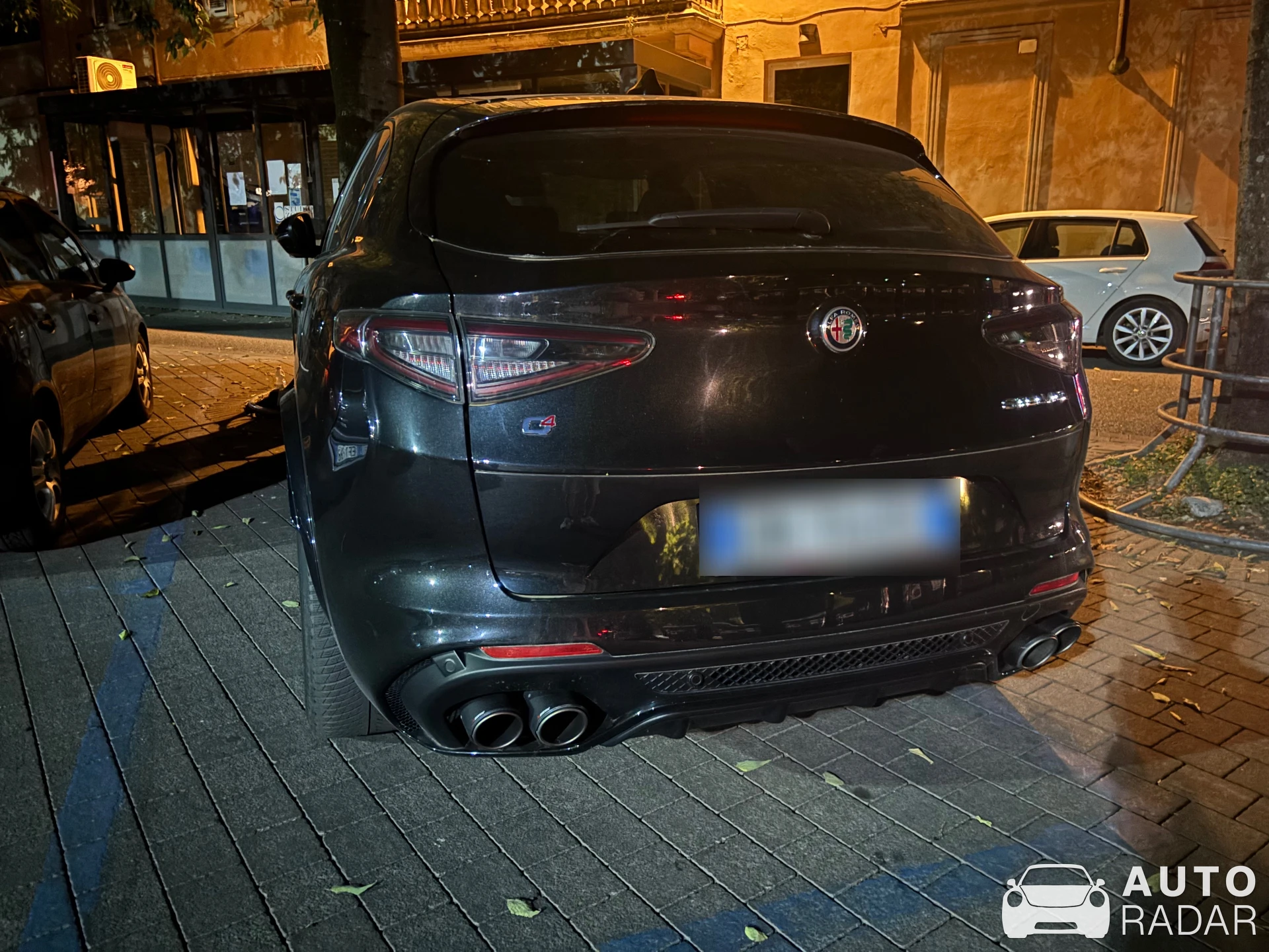 Alfa Romeo Stelvio Quadrifoglio spotted in Tortona