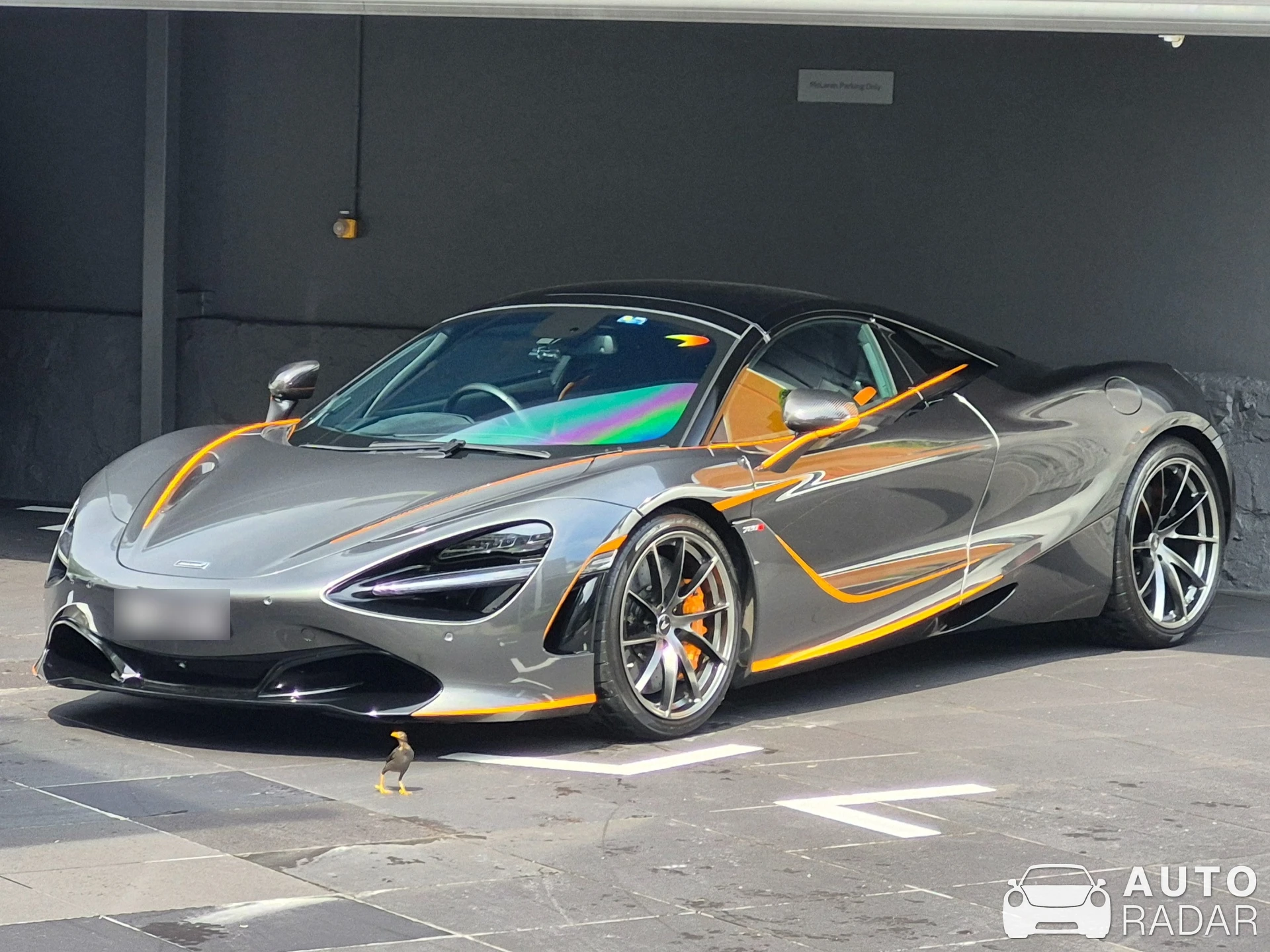 McLaren 720S Spider spotted in Singapore