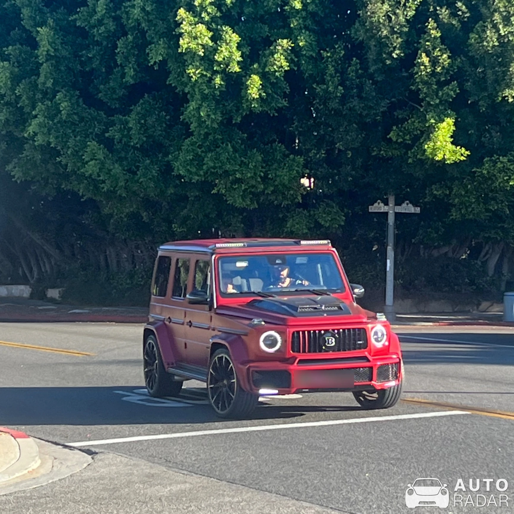 Mercedes-Benz Brabus G 850 6.0 Biturbo Widestar spotted in Beverly Hills, United States