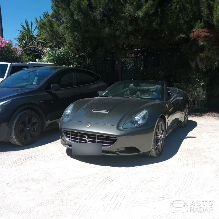Ferrari California spotted in Antibes, France
