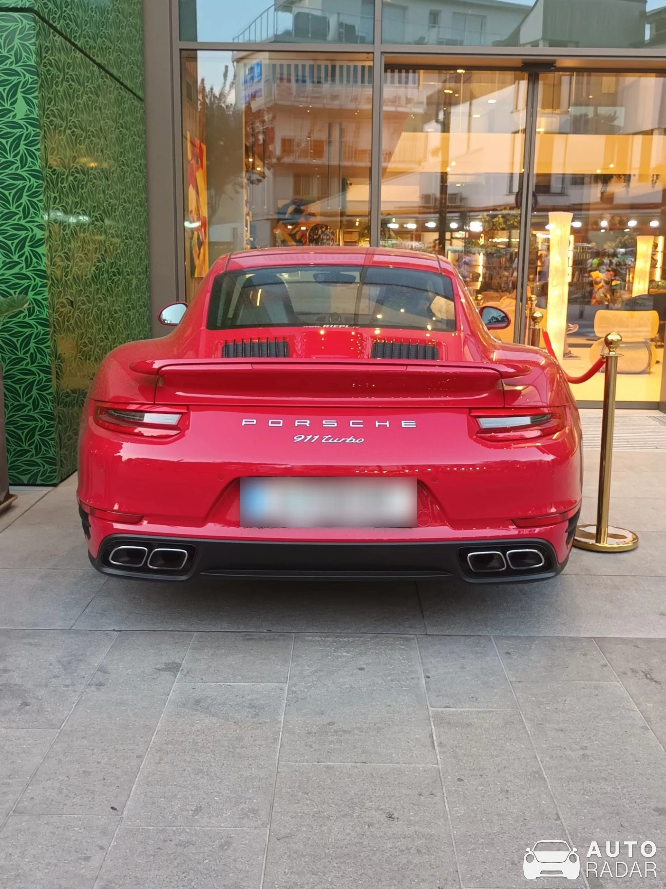 Porsche 991 Turbo MkII spotted in Caorle, Italy