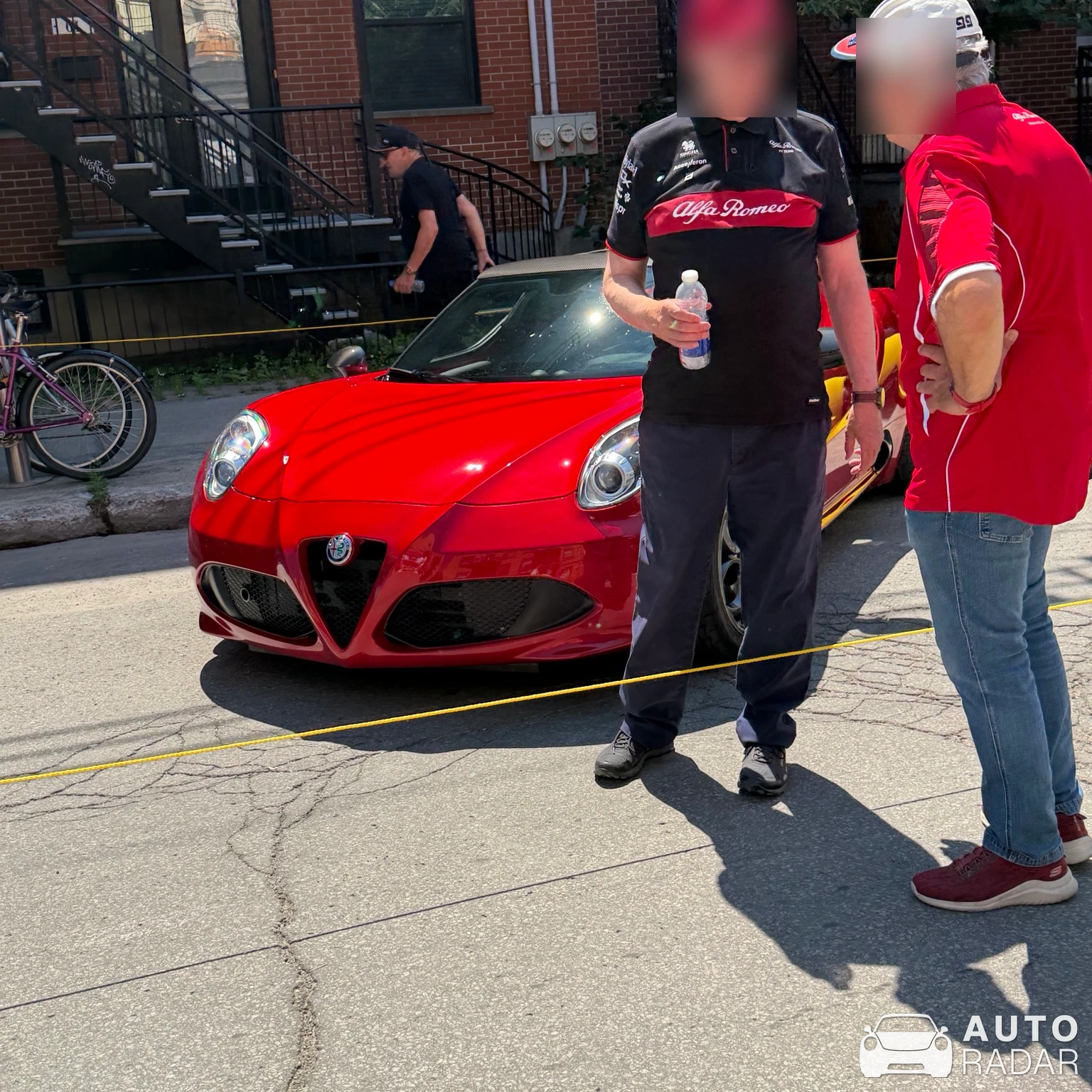 Alfa Romeo 4C Spider spotted in Montréal
