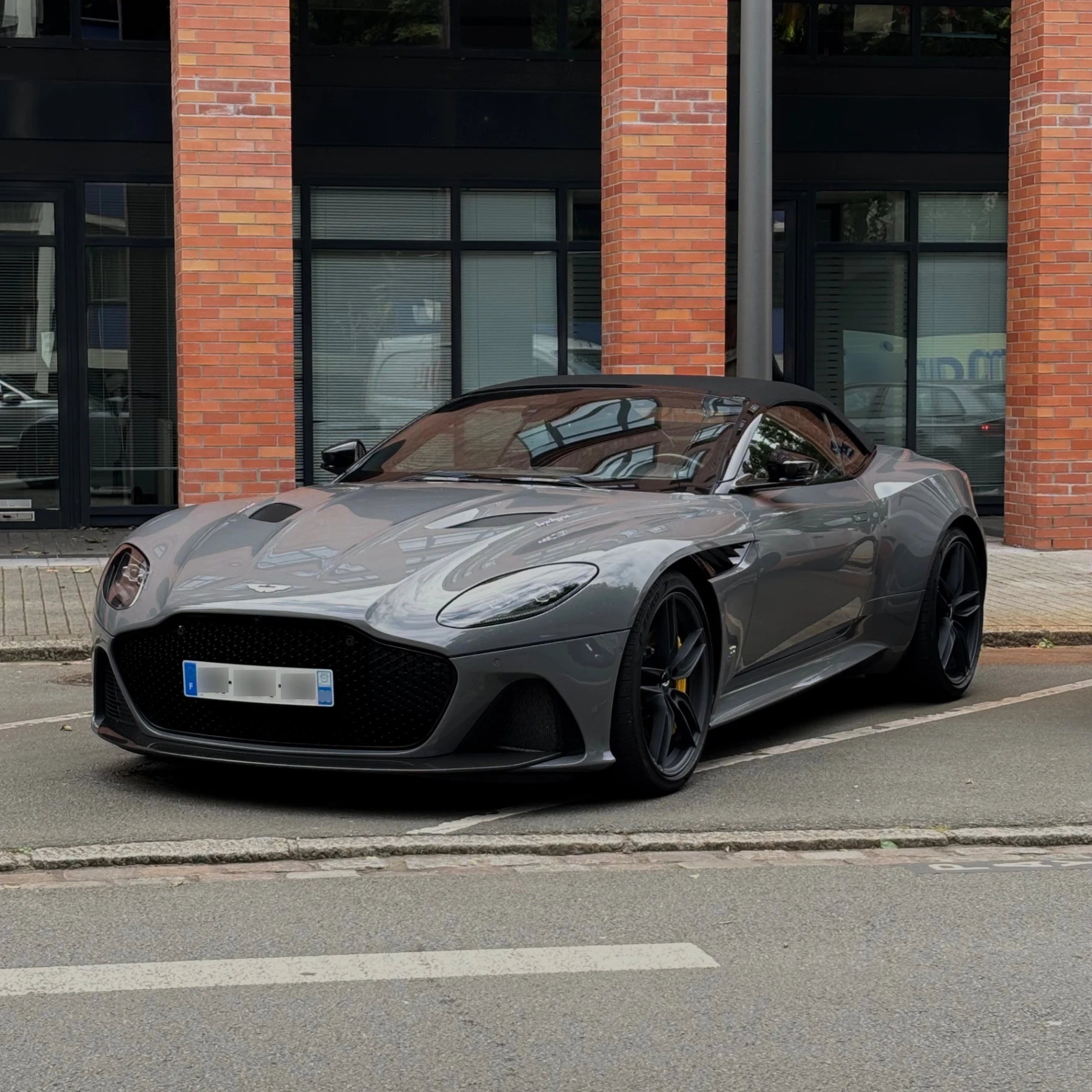 Aston Martin DBS Superleggera spotted in Lille, France
