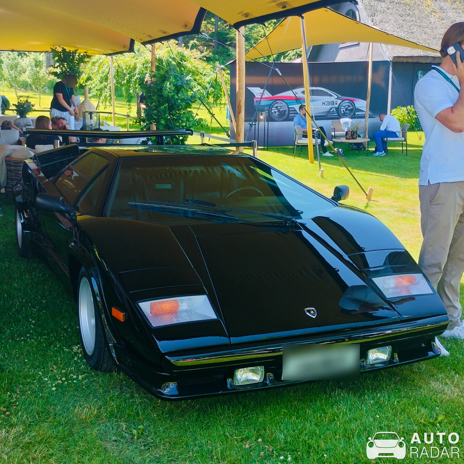 Lamborghini Countach 25th Anniversary spotted in Båstad
