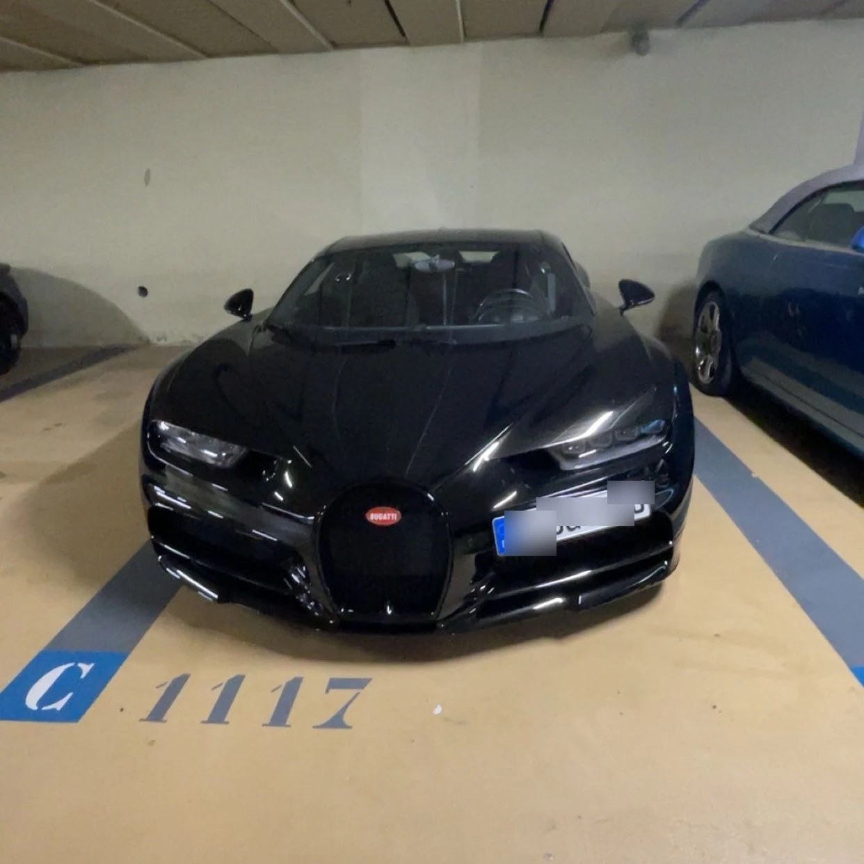Bugatti Chiron spotted in , Monaco