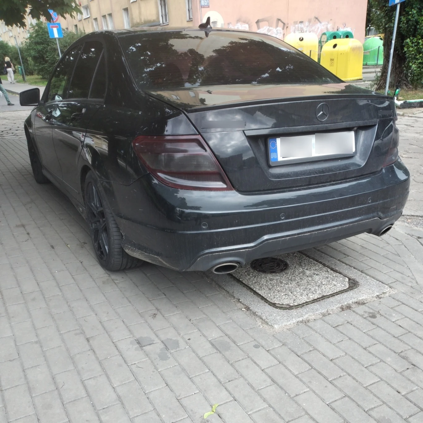 Mercedes  C63 AMG  spotted in , Polska