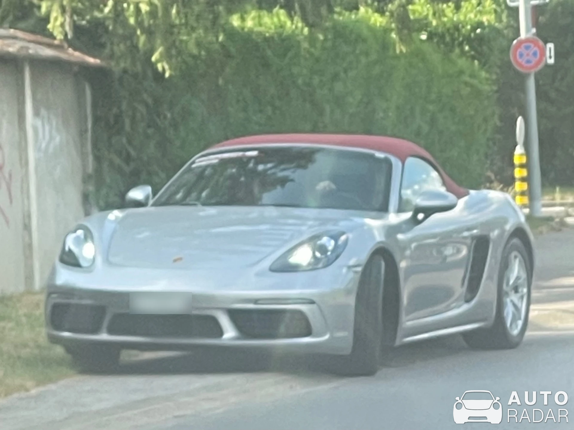 Porsche 718 Boxster spotted in Bellevue, Switzerland