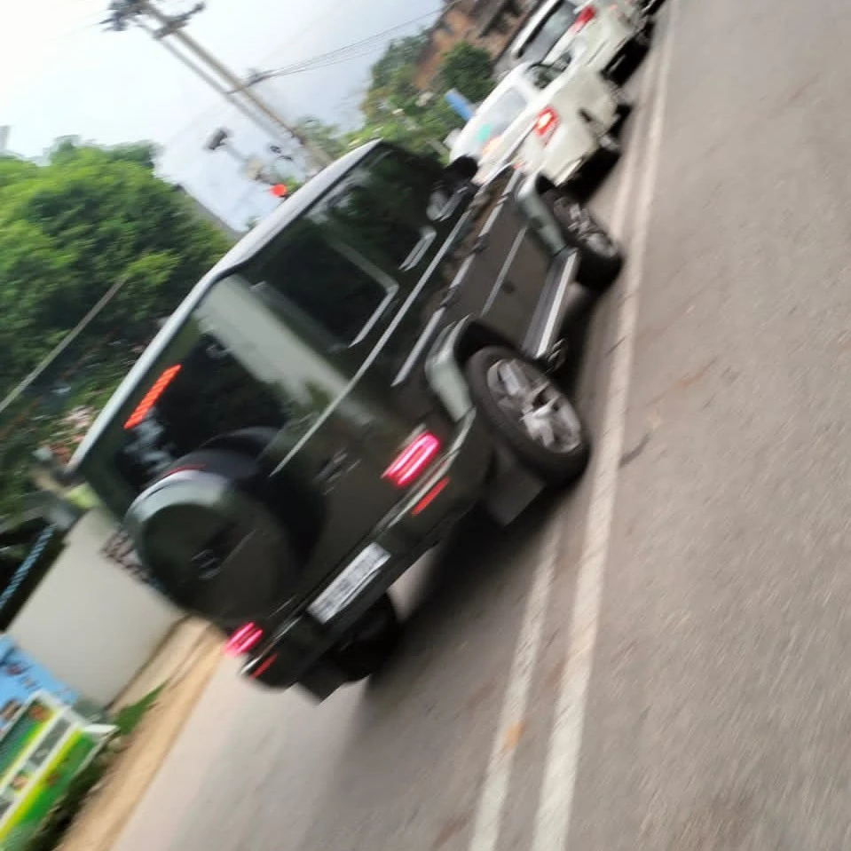 Mercedes-Benz G-Class spotted in Bhubaneswar, India