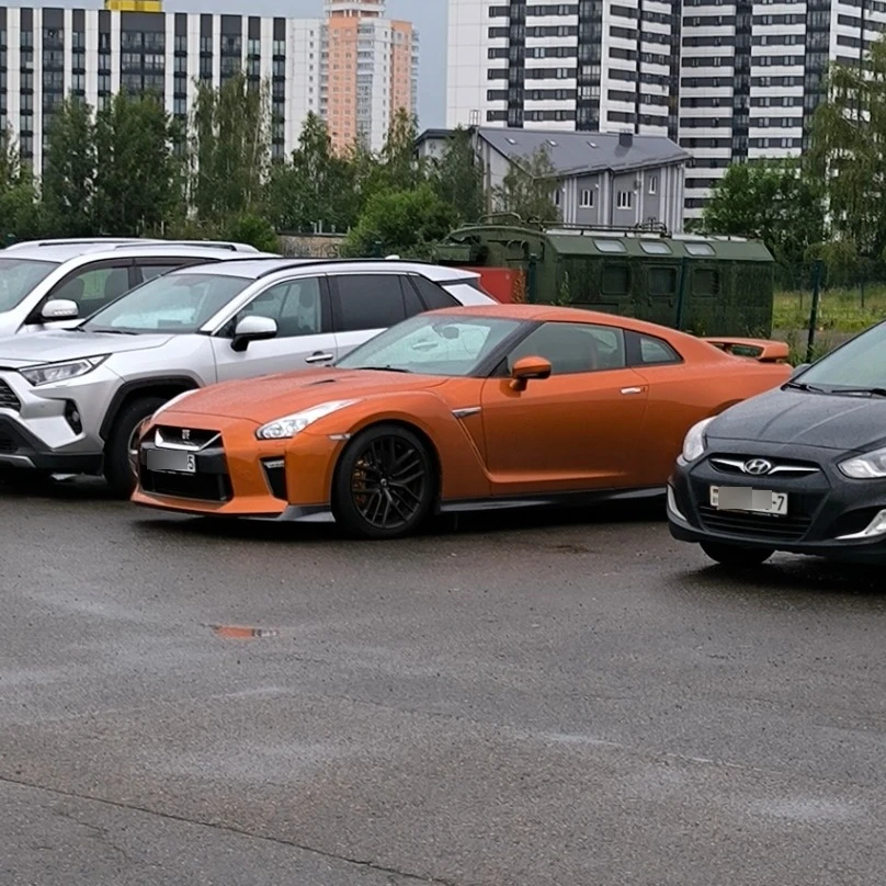 Nissan  GT-R R35 spotted in Минск, Беларусь
