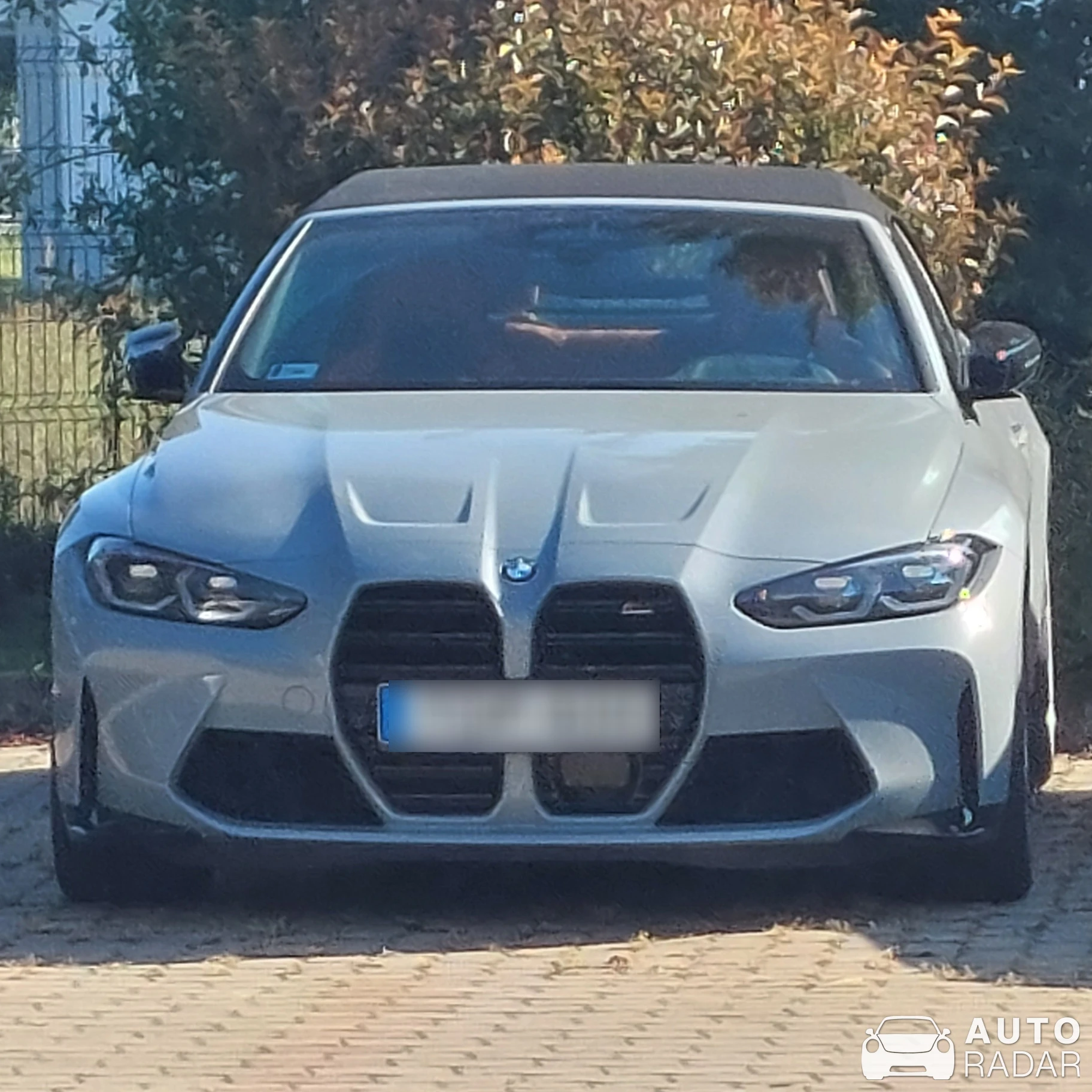 BMW M4 G83 Convertible Competition spotted in Kaposvár, Hungary