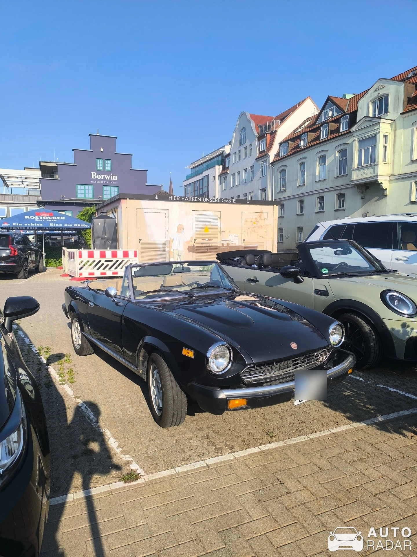 Fiat 124 Sport Spider spotted in Rostock