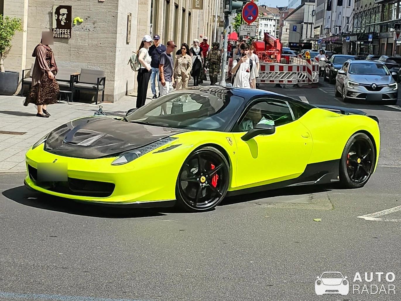 Ferrari 458 Italia Novitec Rosso Anderson Germany spotted in Düsseldorf