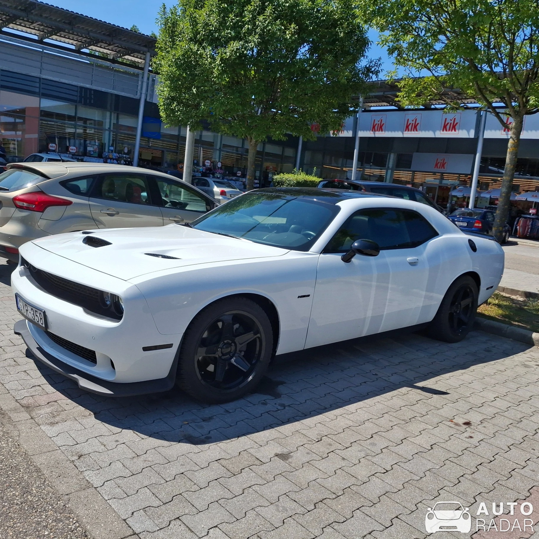 Dodge Challenger spotted in Kazincbarcika, Hungary
