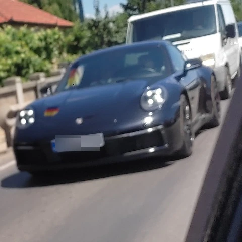 Porsche 911 (992) spotted in Cluj-Napoca, Románia