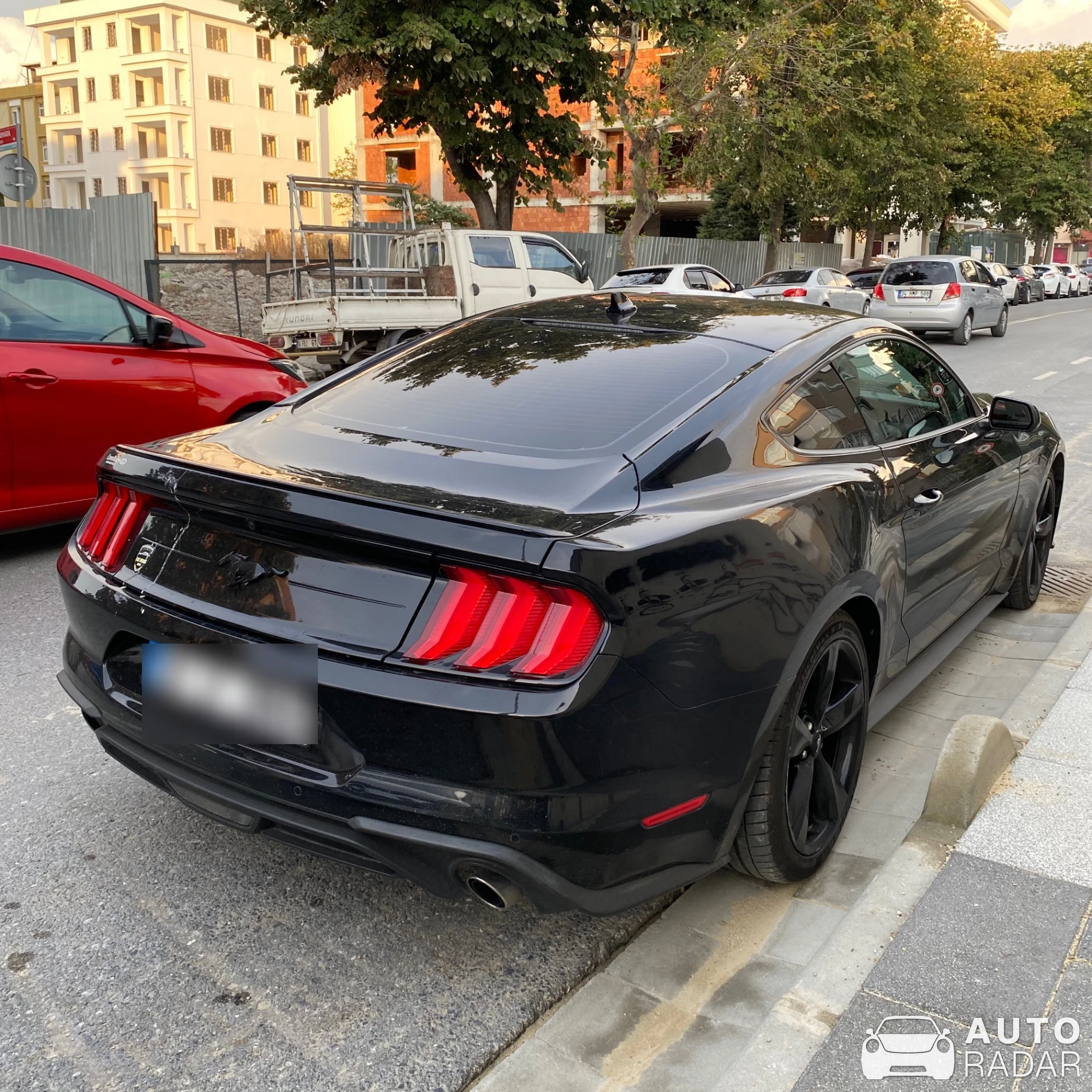 Ford Mustang 2.3 Ecoboost spotted in Büyükçekmece, Türkiye