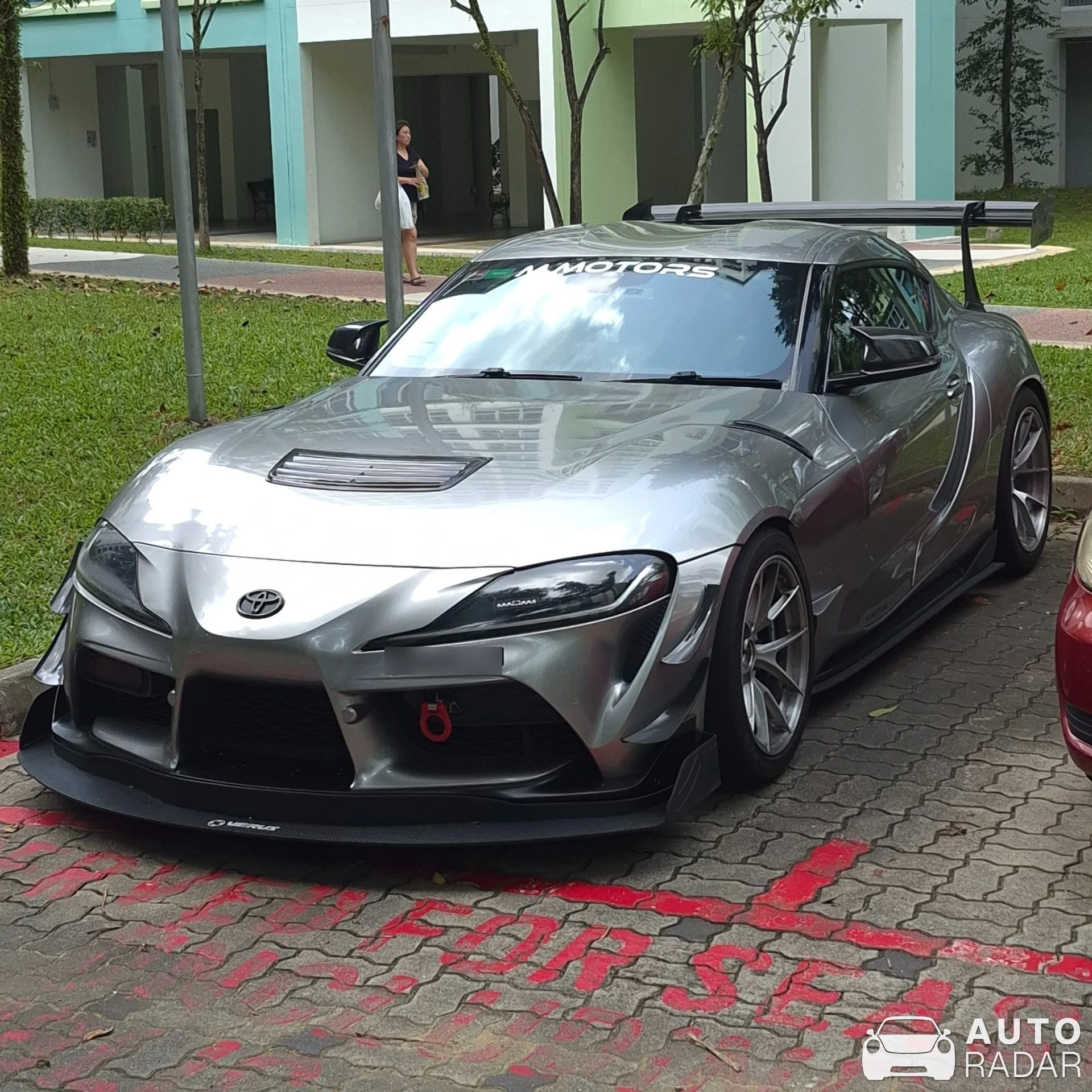 Toyota GR Supra A90 RZ spotted in Singapore