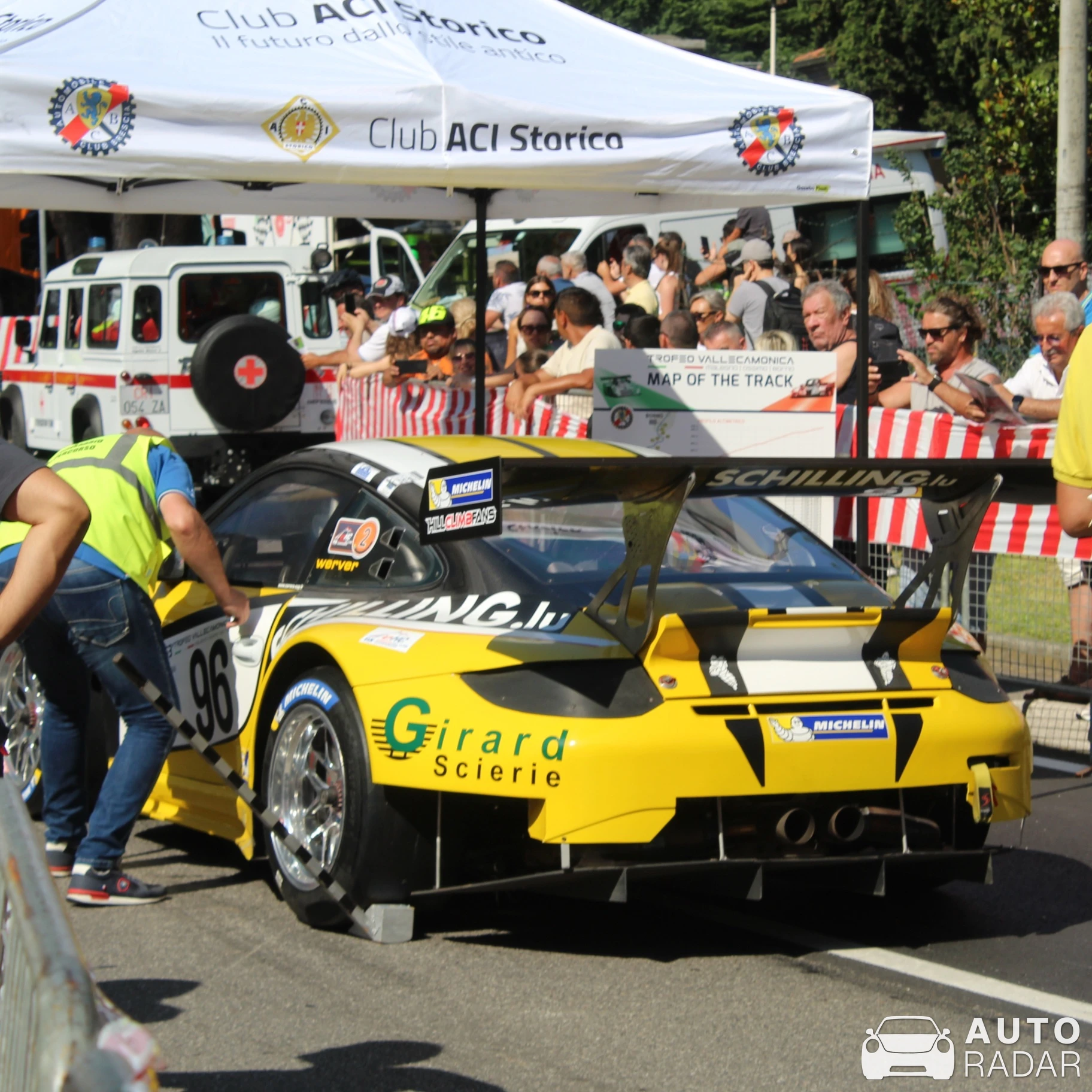 Porsche 997 GT3 R MkI spotted in Malegno, Italy