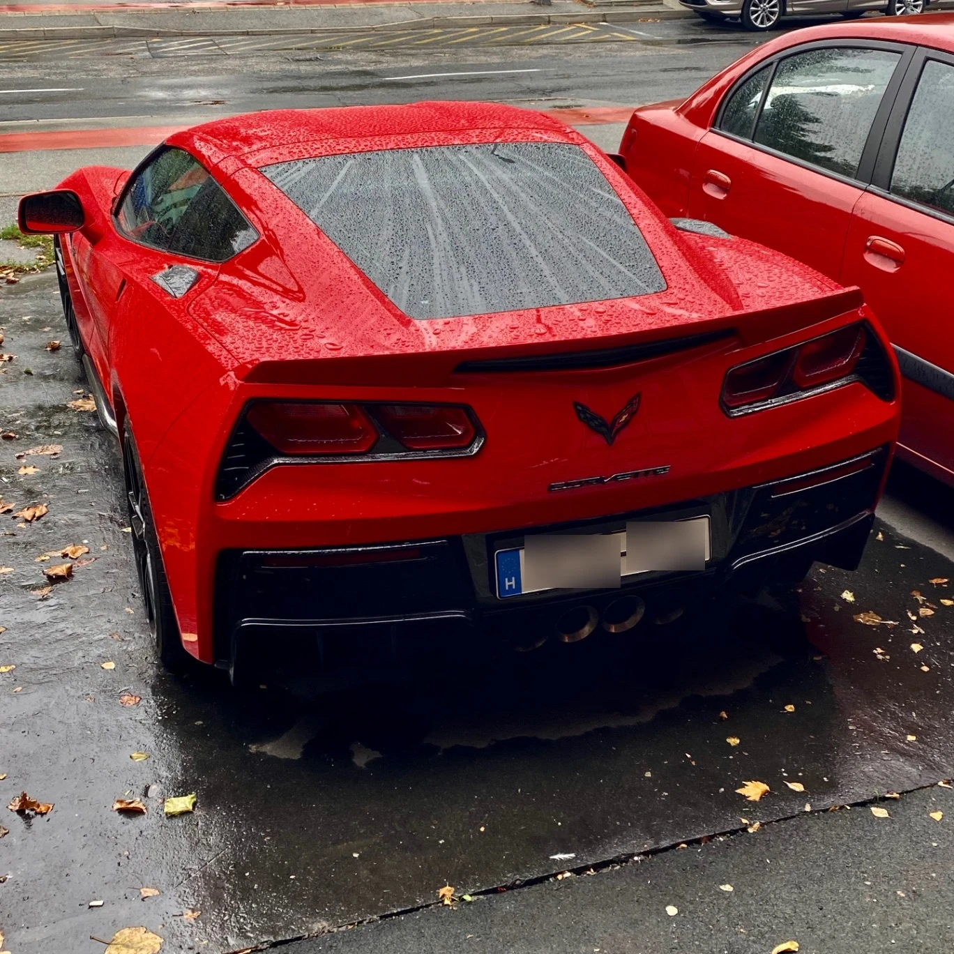 Chevrolet  Corvette C7 spotted in Zalaegerszeg, Magyarország