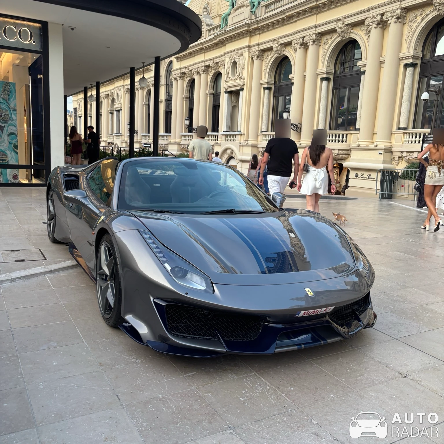 Ferrari 488 Pista Spider spotted in Monaco, Monaco