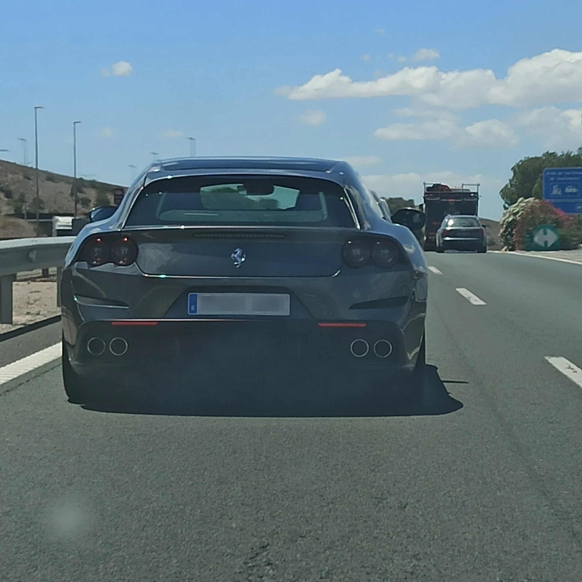 Ferrari GTC4Lusso spotted in Elche, Spain