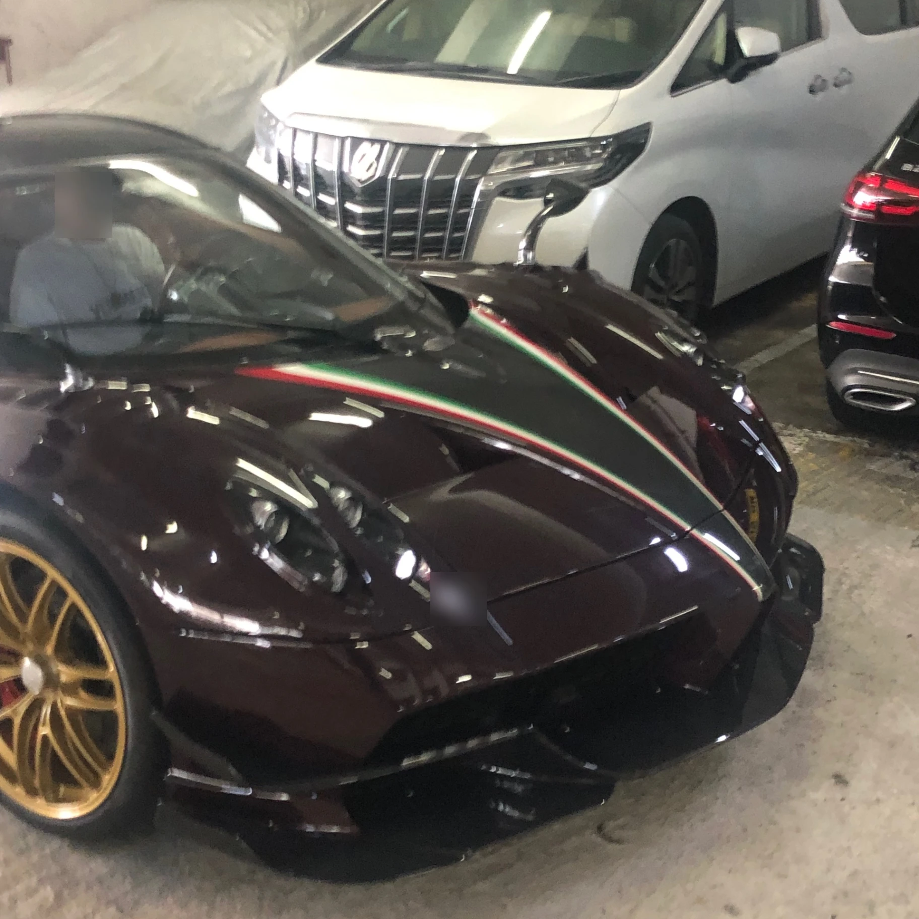 Pagani Huayra BC spotted in Hong Kong Island, Hong Kong