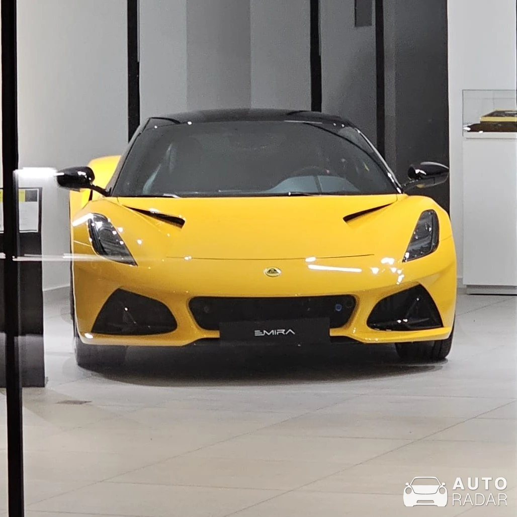 Lotus Emira V6 First Edition spotted in Bari, Italy