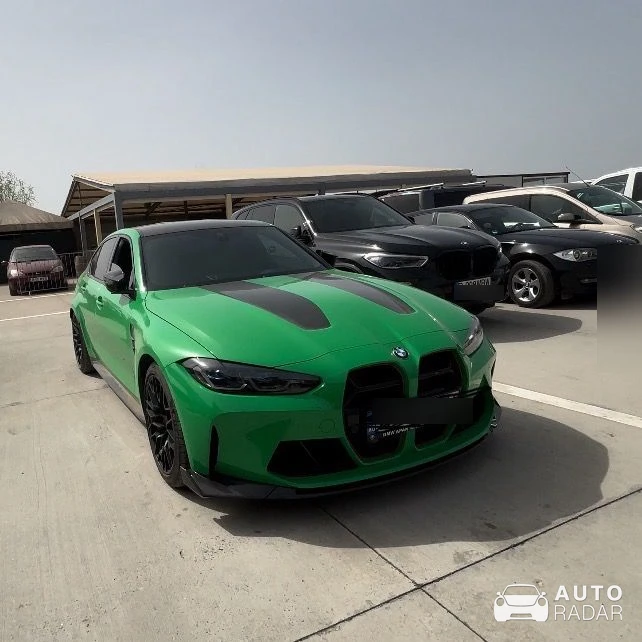 BMW M3 G80 CS spotted in Adâncata, Romania
