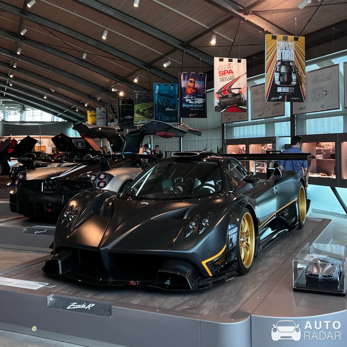 Pagani Zonda R spotted in San Cesario sul Panaro