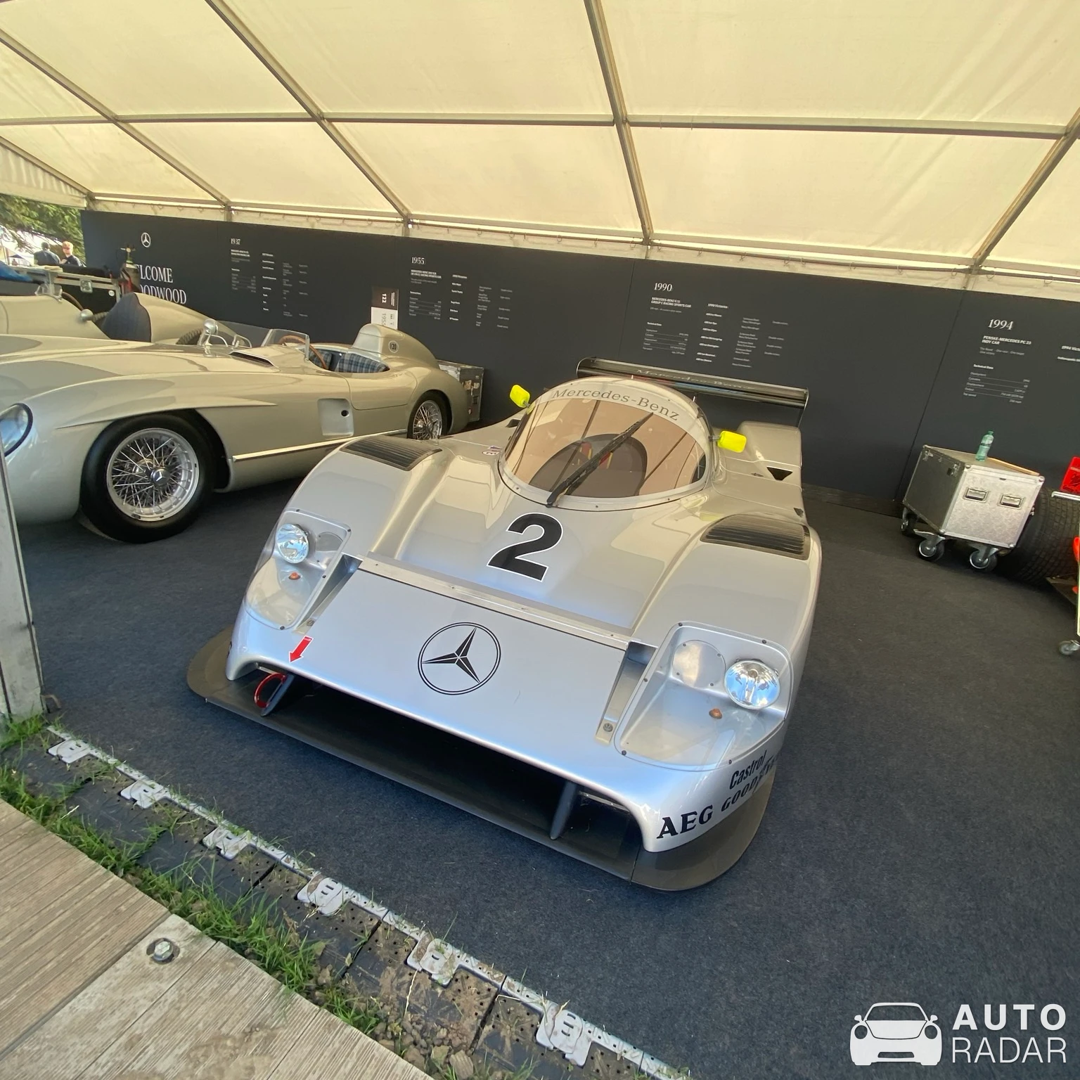 Mercedes-Benz C11 spotted in Worthing