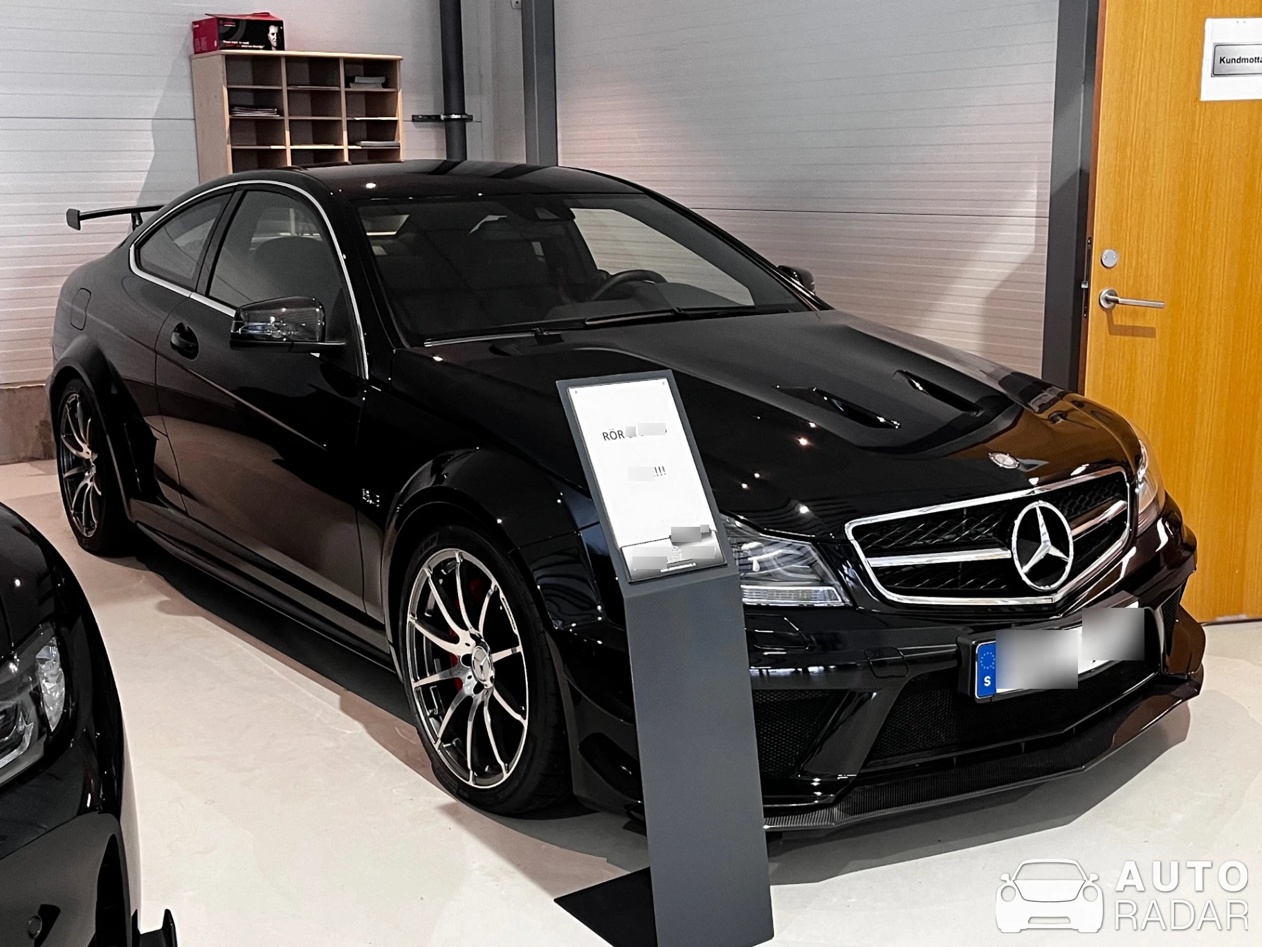 Mercedes-AMG GT Black Series C190 spotted in Råda, Sweden