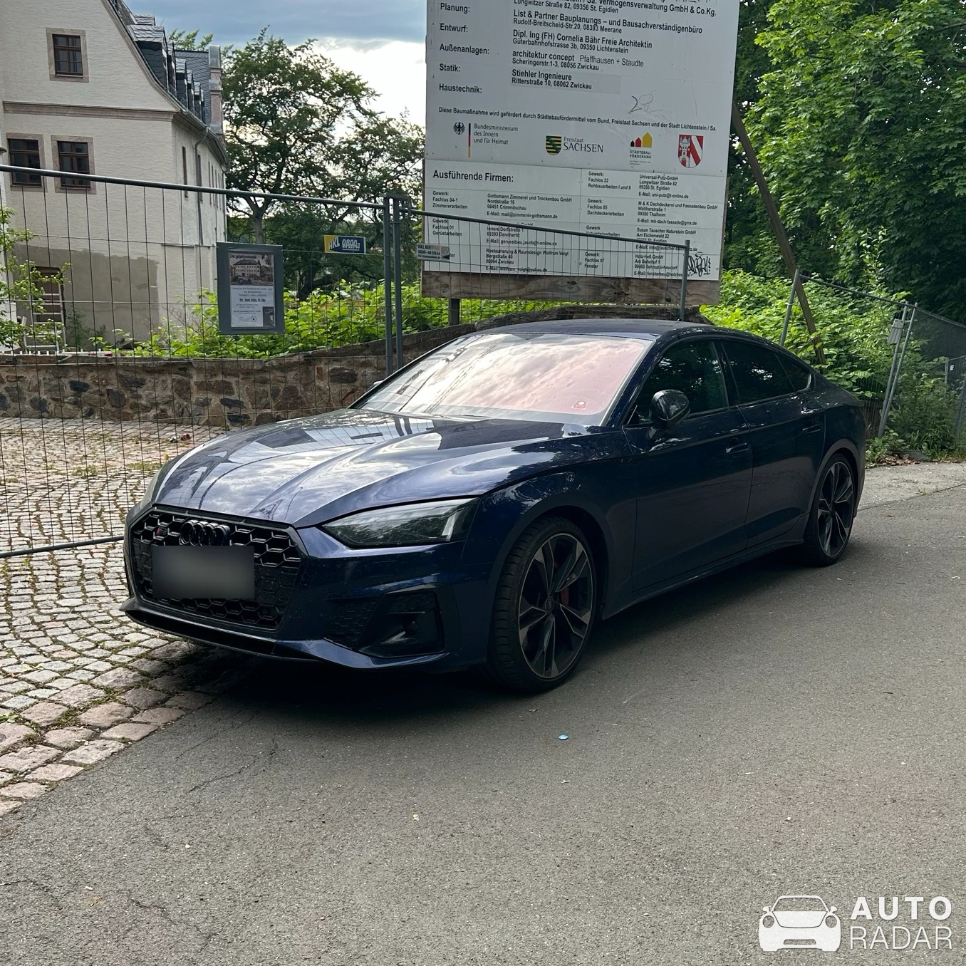 Audi S5 Sportback B8 spotted in Lichtenstein/Sachsen