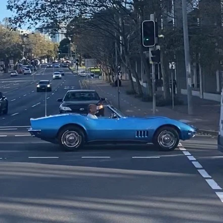 Chevrolet Corvette C3 spotted in St Leonards, Australia