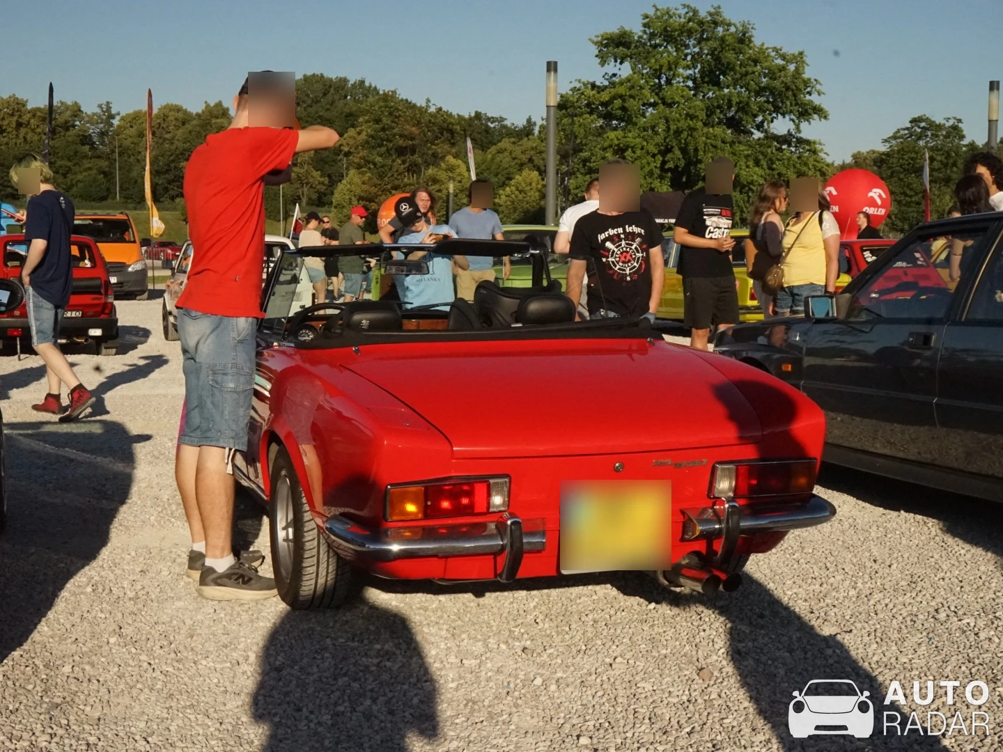 Fiat 124 Sport Spider spotted in Varsova