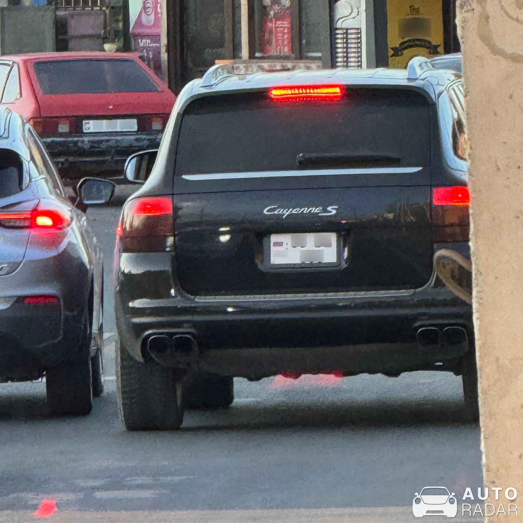 Porsche Cayenne S spotted in Yerevan, Армения