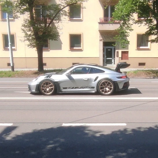 Porsche 911 (992) GT3 RS spotted in Pardubice I, Czechia