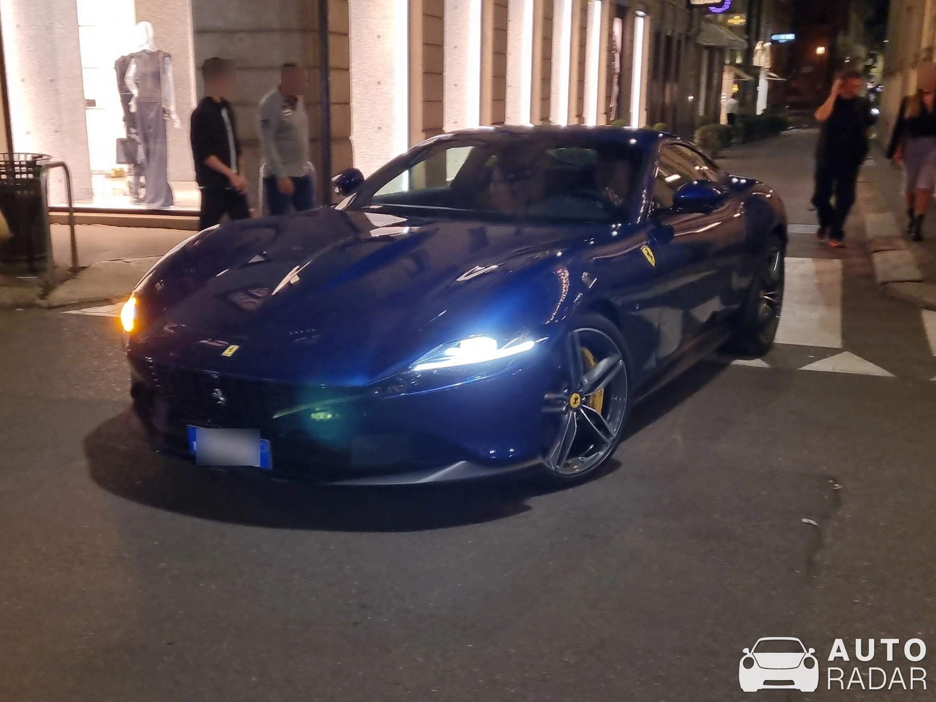Ferrari Roma spotted in Milano, Italia