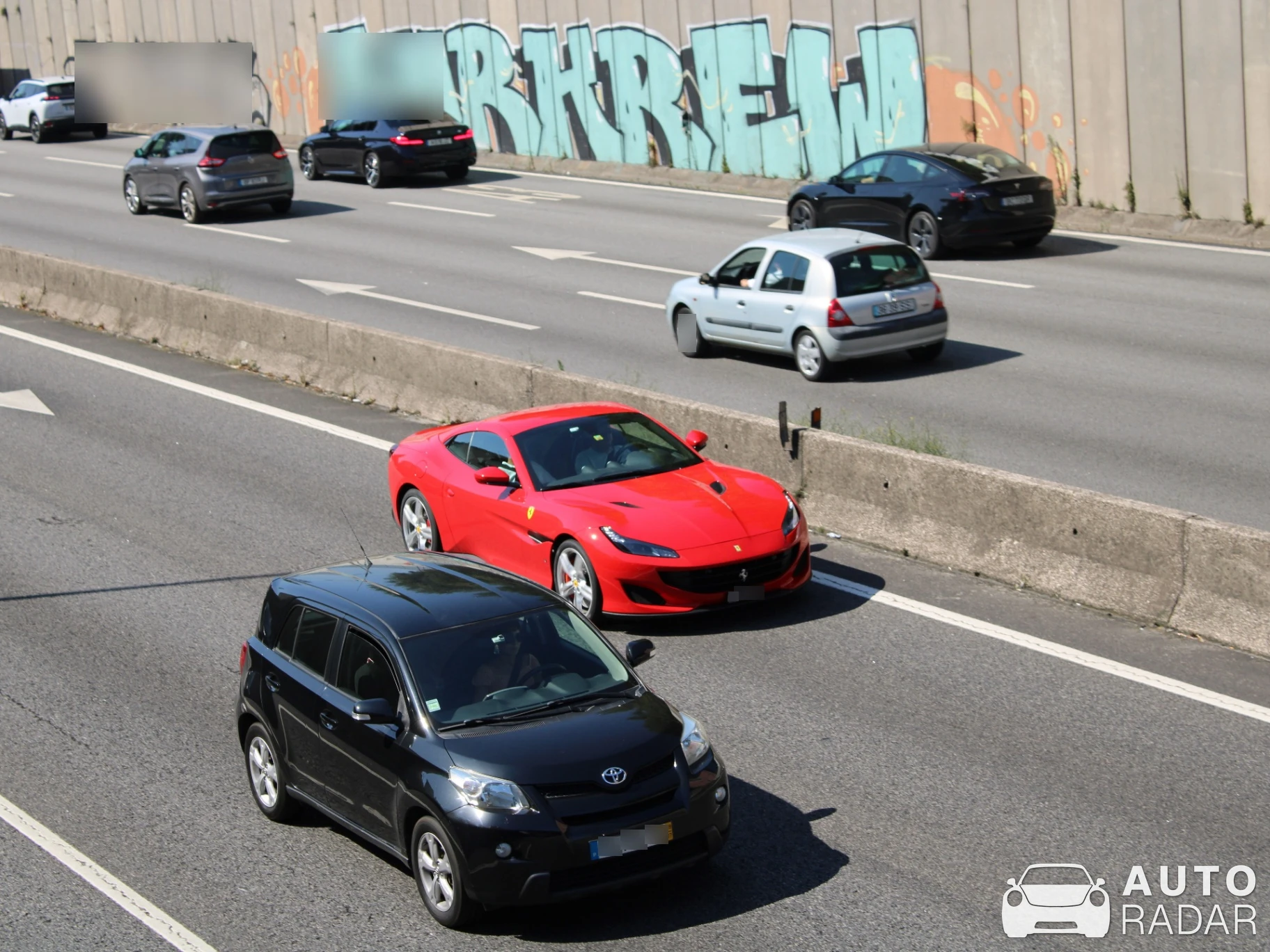 Ferrari Portofino spotted in Porto, Portugal