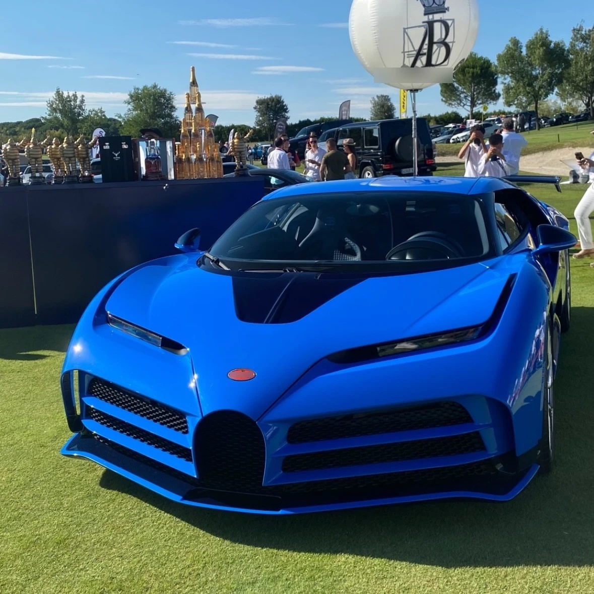 Bugatti Centodieci spotted in Madrid, Spain