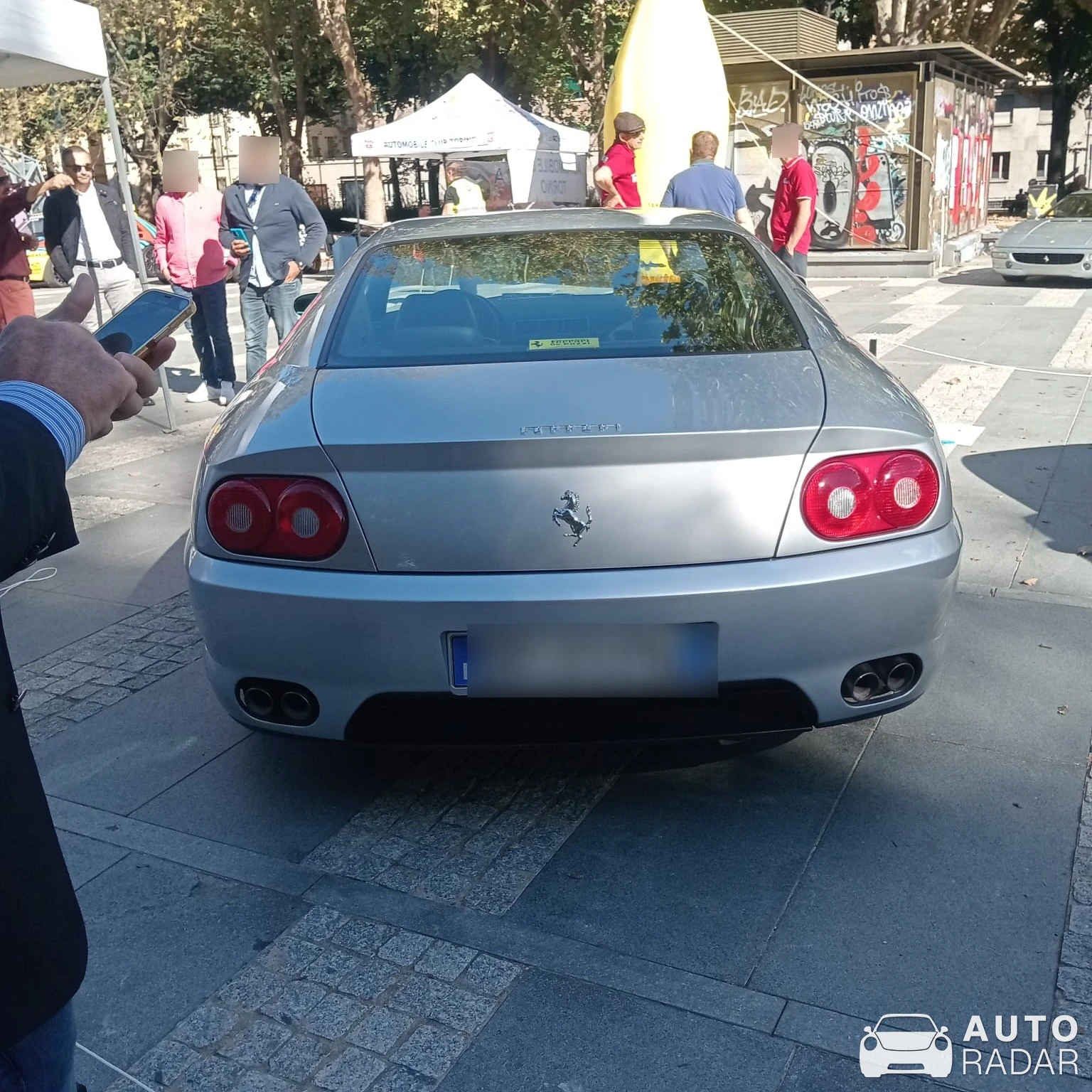 Ferrari 456 GT spotted in Turin, Italy