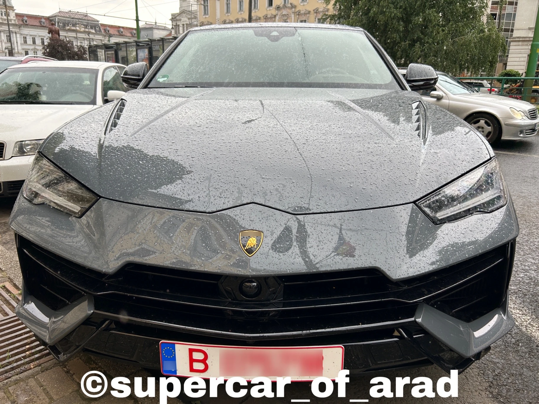Lamborghini Urus spotted in Arad, România