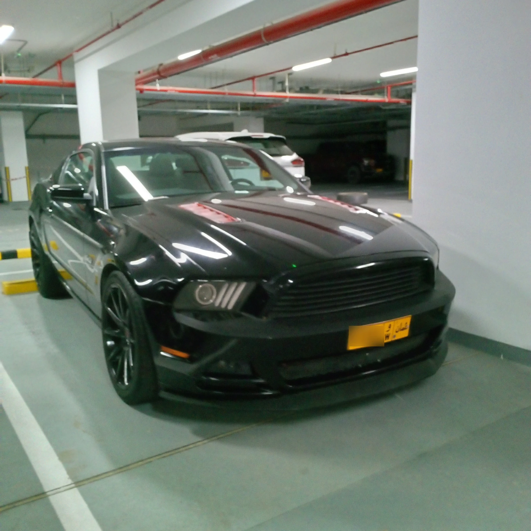 Ford Mustang GT spotted in Seeb, Oman